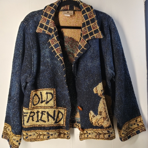 Scene Weaver Jackets & Blazers - Scene Weaver Art to wear Jacket S/M